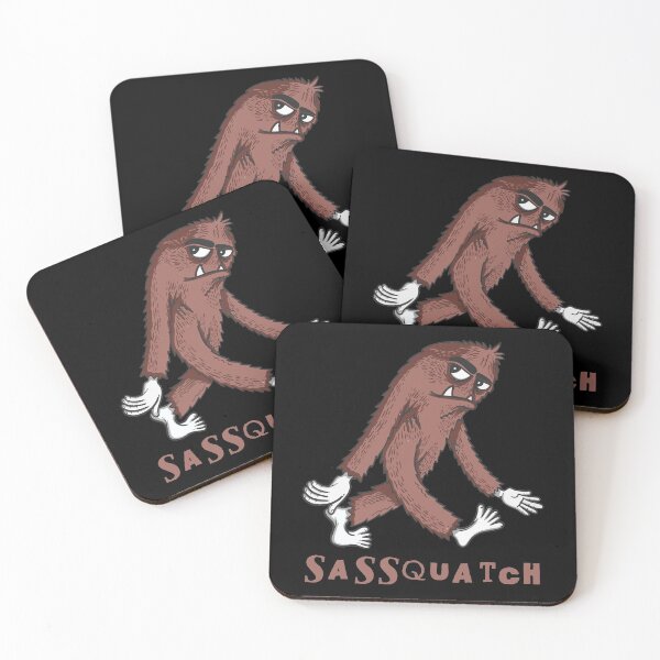 Item preview, Sassquatch - Badass With An Attitude To Match - Block designed and sold by crazycollective.