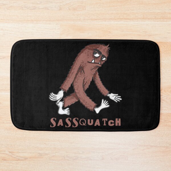 Item preview, Sassquatch - Badass With An Attitude To Match - Block designed and sold by crazycollective.