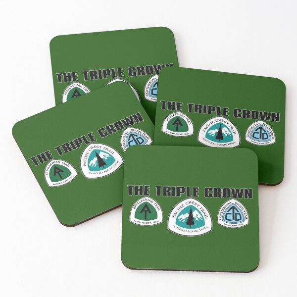 Item preview, hiking triple crown designed and sold by Broken Antler Designs .