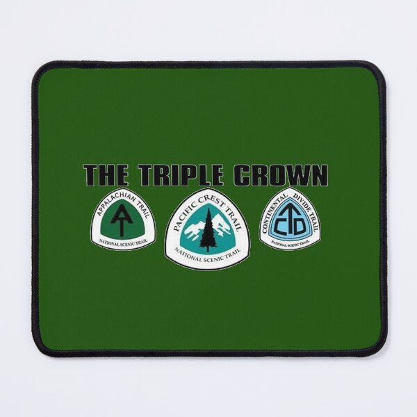 Item preview, hiking triple crown designed and sold by Broken Antler Designs .