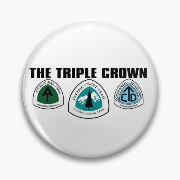 Item preview, hiking triple crown designed and sold by Broken Antler Designs .