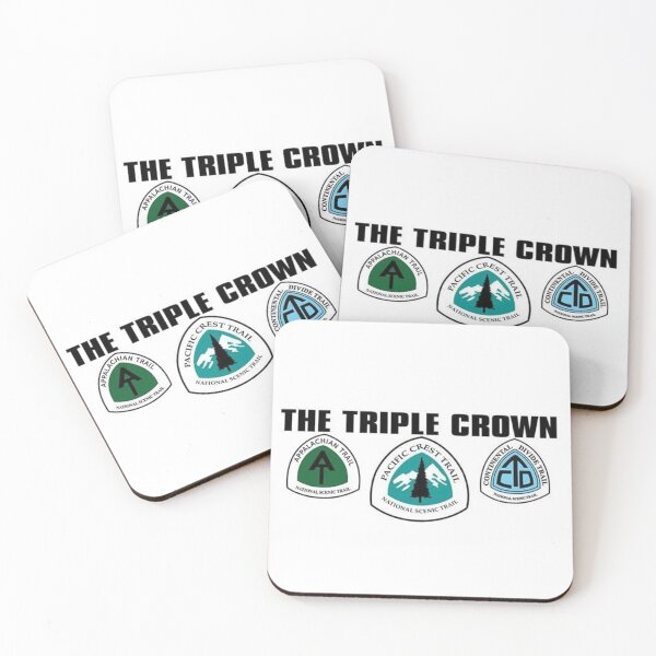 Item preview, hiking triple crown designed and sold by Broken Antler Designs .