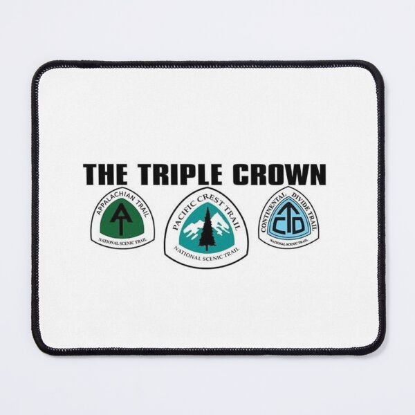 Item preview, hiking triple crown designed and sold by Broken Antler Designs .