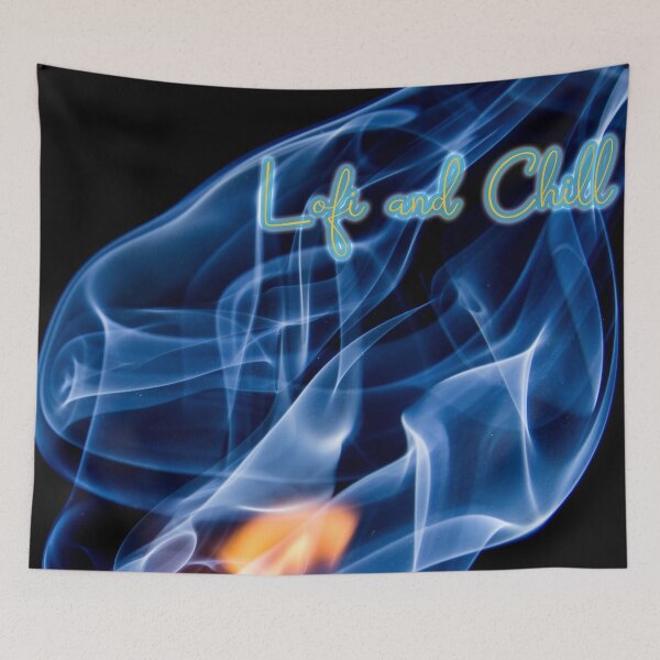 Item preview, Lofi and Chill Smoke designed and sold by miguelscanvas.
