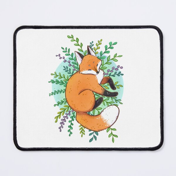 Item preview, Sleepy Plant Fox designed and sold by kattvalk.