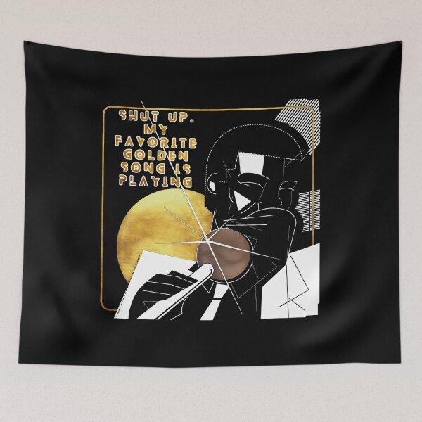 Item preview, My Favorite Golden Song is Playing designed and sold by ZoomTaDesign.