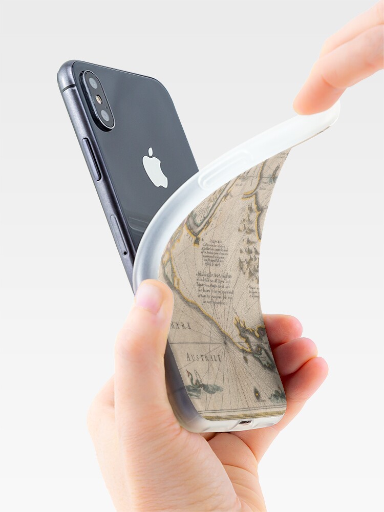 Alternate view of Old map 4 iPhone Case