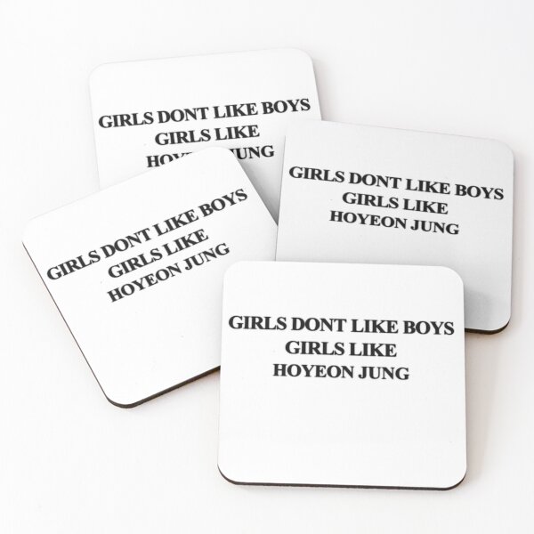 Item preview, Girls don't like boys - HoYeon Jung design designed and sold by DMBurton.