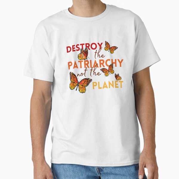 Item preview, Destroy the Patriarchy Not the Planet designed and sold by MiaDelelai.