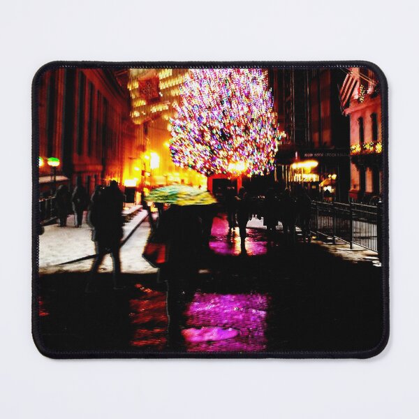 NYC XMAS Mouse Pad