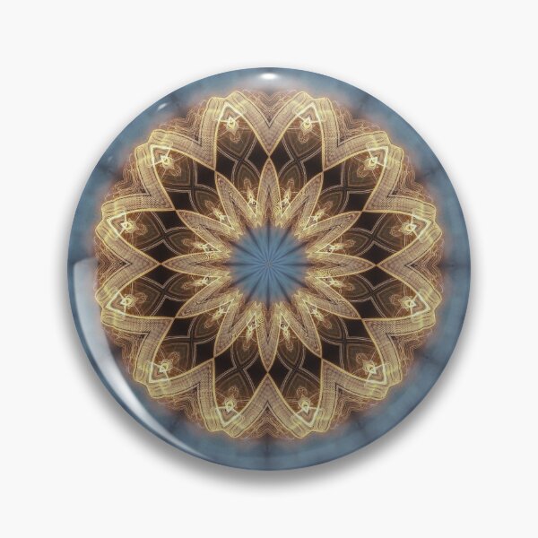 Item preview, Gold and Blue Mandala designed and sold by Ksaavet.