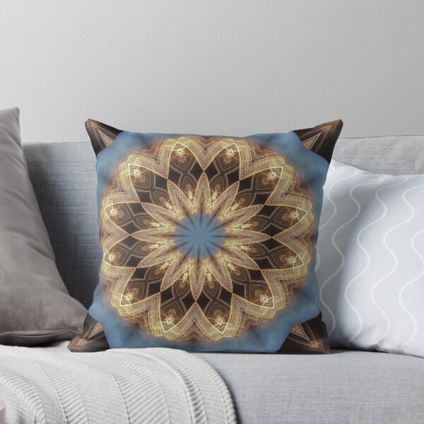 Item preview, Gold and Blue Mandala designed and sold by Ksaavet.