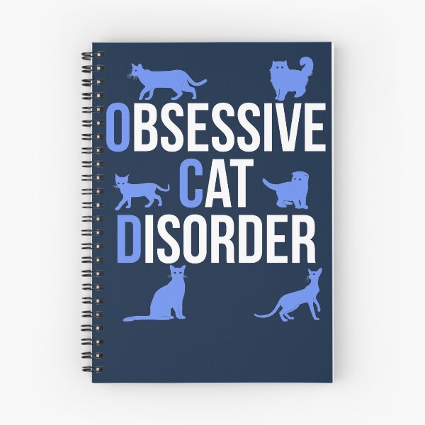 Item preview, Funny OCD Obsessive Cat Disorder designed and sold by bitsnbobs.