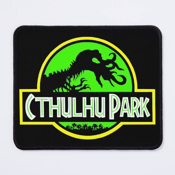 Item preview, Cthulhu Park - Retro 90s Movie Parody (GREEN VARIANT) designed and sold by Occult Designs.