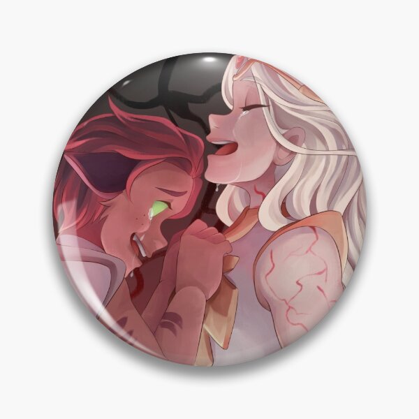 Item preview, Chipped Catra and Corrupted She-Ra designed and sold by applesartt.