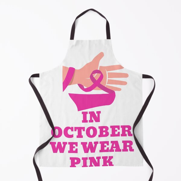 Item preview, Hand In October We Wear Pink Wear Pink and Blue breast cancer awareness Month Funny design gift for mom designed and sold by YLartist.