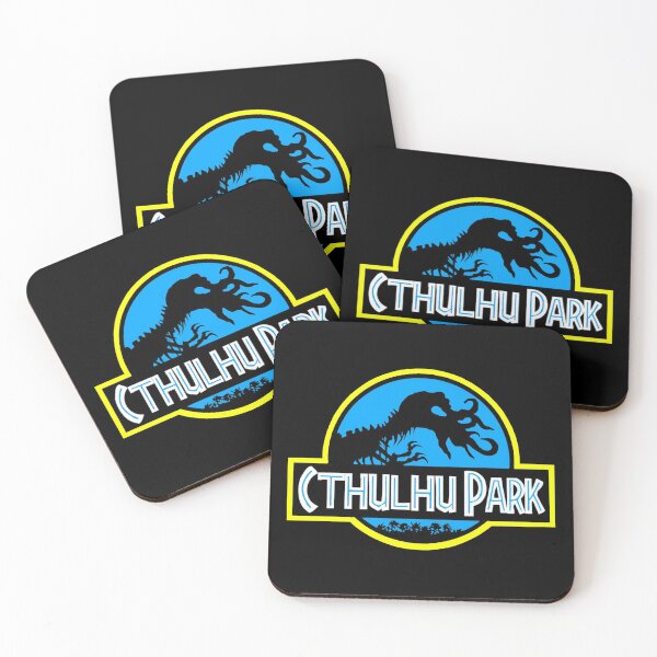 Item preview, Cthulhu Park - Retro 90s Movie Parody (BLUE VARIANT) designed and sold by Occult Designs.