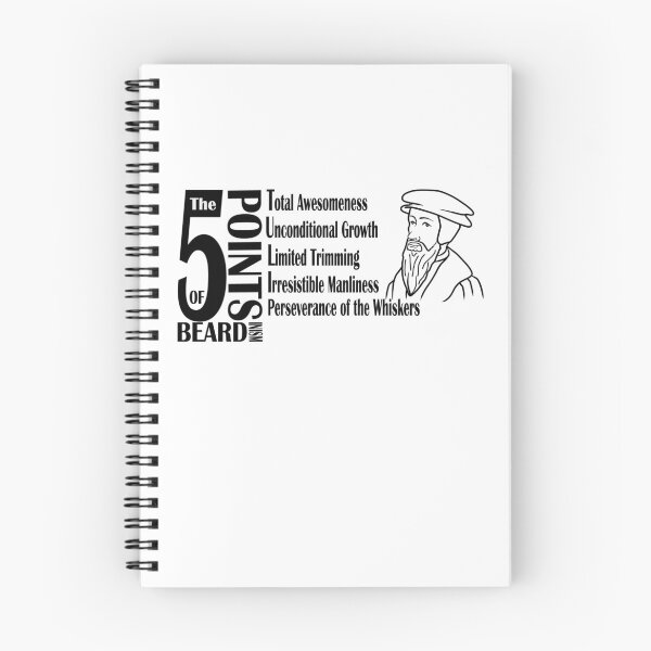 Item preview, 5 Points of Beardinism designed and sold by TheologyFirst.