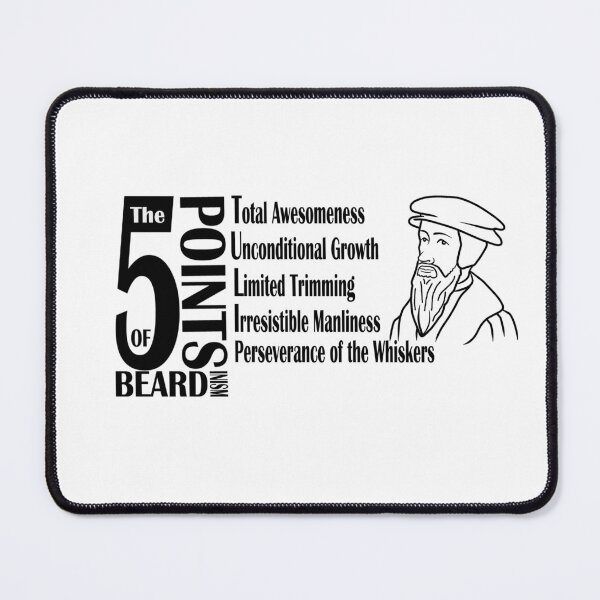 Item preview, 5 Points of Beardinism designed and sold by TheologyFirst.