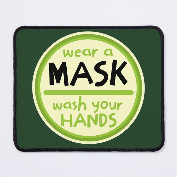 Item preview, wear a mask wash your hands designed and sold by sandpiperstudio.