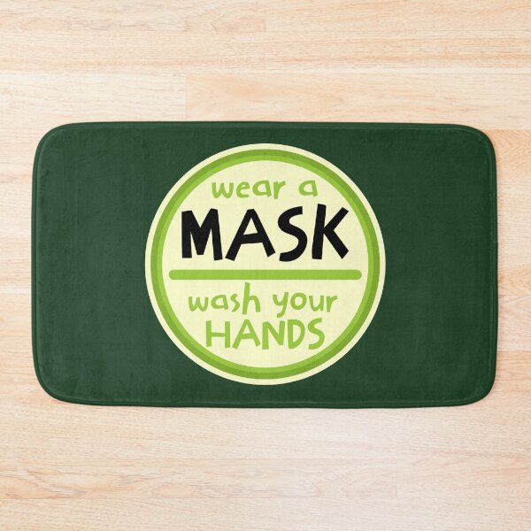 Item preview, wear a mask wash your hands  designed and sold by sandpiperstudio.