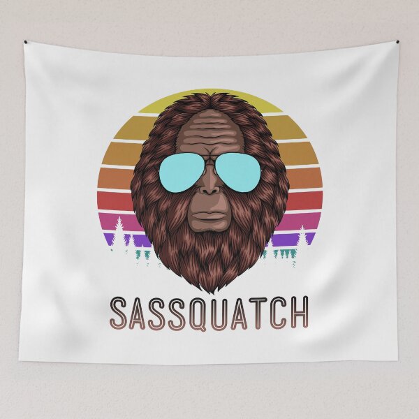 Item preview, Sassquatch - Badass With An Attitude To Match - Block designed and sold by crazycollective.