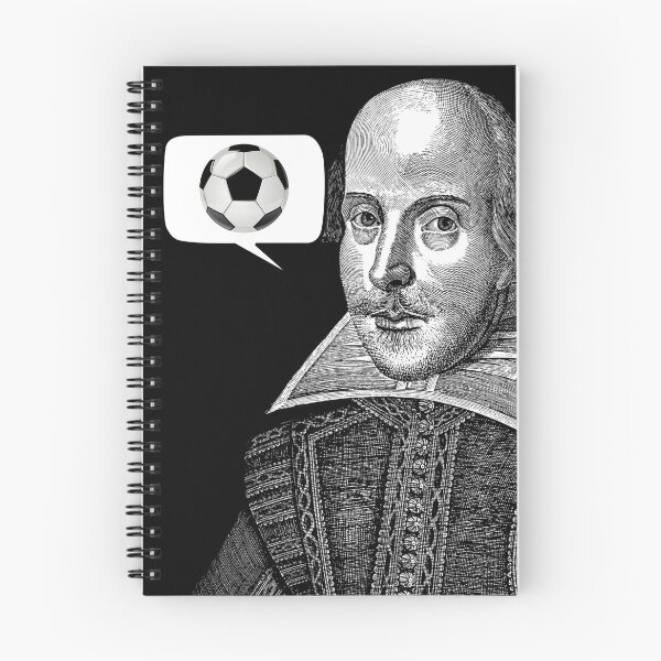 Item preview, Soccer/Football Shakespeare Thought Bubble Renaissance Fair Festival  designed and sold by Candlewood Museum & Gift Shoppe.