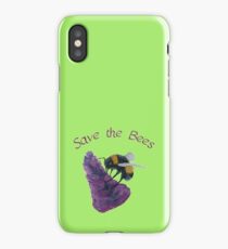 Save the bees iPhone Case