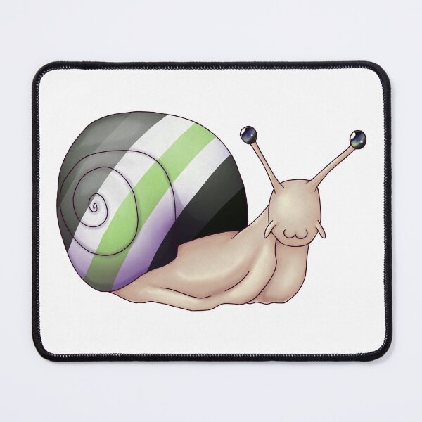 Item preview, Agender Pride Snail designed and sold by PrideSnails.