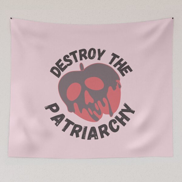 Item preview, Destroy the Patriarchy | Spooky Apple | Activist & Social Justice designed and sold by MiaDelelai.
