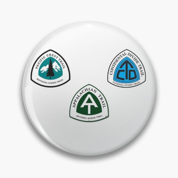 Item preview, hiking triple crown designed and sold by Broken Antler Designs .