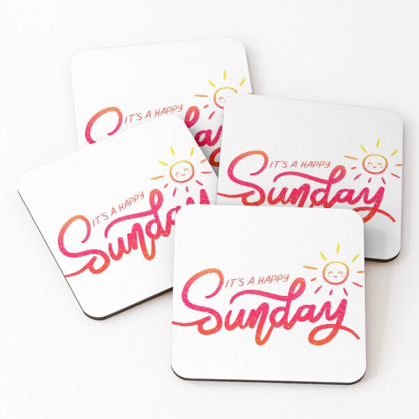 Item preview, It's A Happy Sunday designed and sold by SuperCutsTshirt.