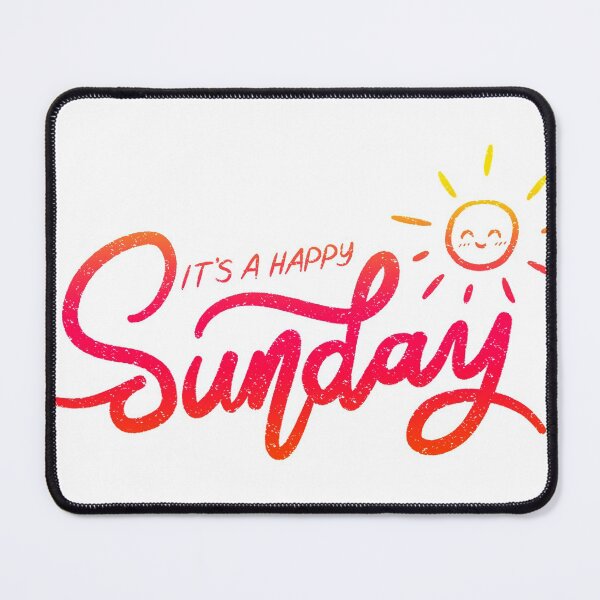 Item preview, It's A Happy Sunday designed and sold by SuperCutsTshirt.