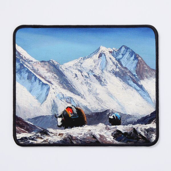 Item preview, Panoramic View Of Everest Mountain Base Camp Area designed and sold by Whimsy Art.