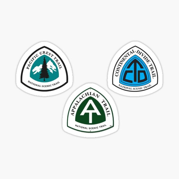 Item preview, hiking triple crown designed and sold by Broken Antler Designs .