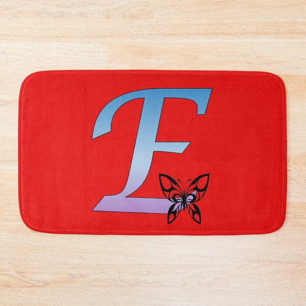 Item preview, Butterfly Silhouette on Monogram Letter E Gradient Blue Purple designed and sold by AliCatOriginals.
