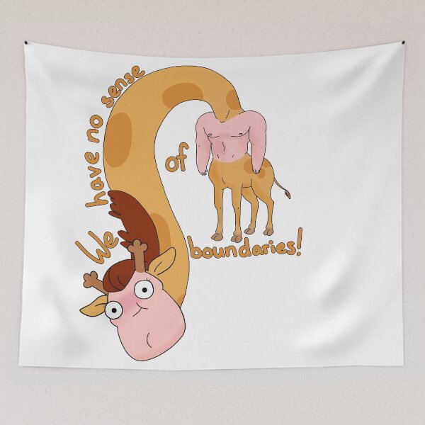 Item preview, We Have No Sense of Boundaries designed and sold by VampyKit.