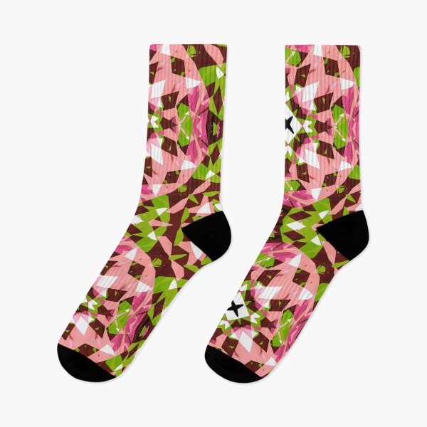 Item preview, Modern Autumn Fall Pink Brown Green Geometric Design Pattern designed and sold by PatternPerfect.