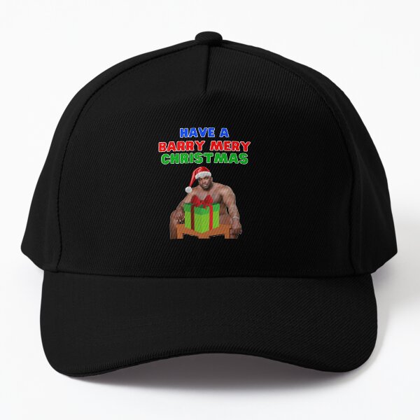 Have a Barry mery Christmas - Barry wood christmas - barry wood sitting on bed ho ho ho Have a Barry Christmas barry wood meme Baseball Cap