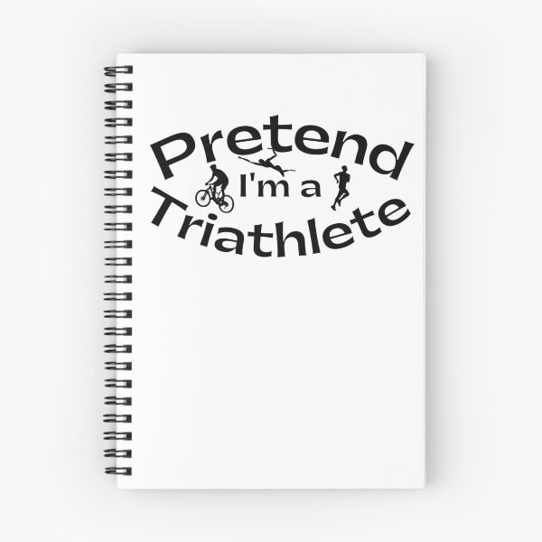Item preview, Pretend I'm A Triathlete - Funny Triathlete Beginner designed and sold by Sonatablue.