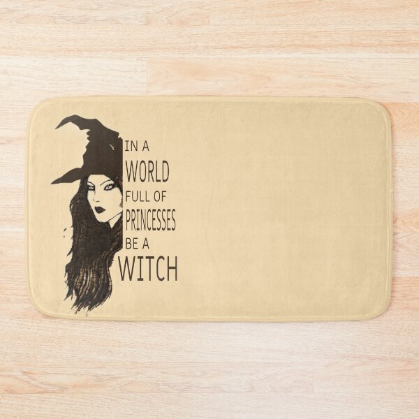 Item preview, IN A WORLD FULL OF PRINCESSES BE A WITCH Funny Halloween 2021 designed and sold by TeesFashion.