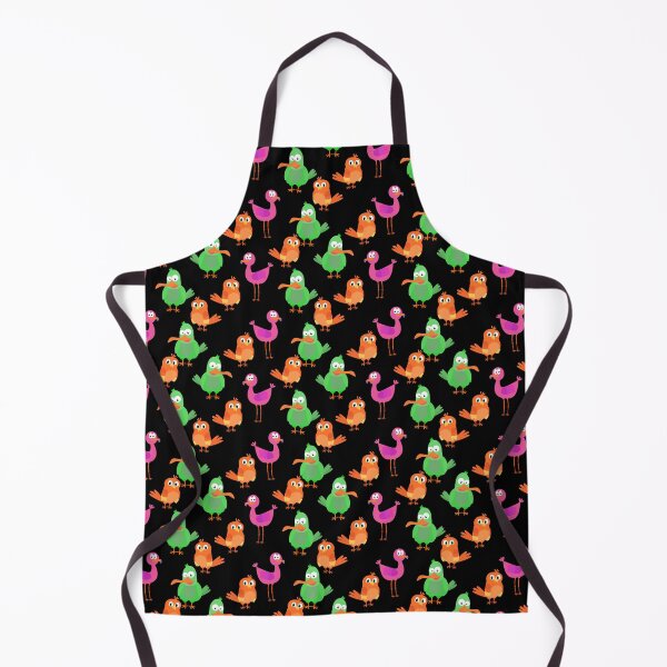 Item preview, Funny Bright Colored Bird Everybirdy Pattern designed and sold by thecooltable.