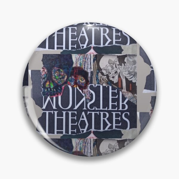 Item preview, skull, skeleton, monster, theatre, black, letters words designed and sold by NessArtByEwa.