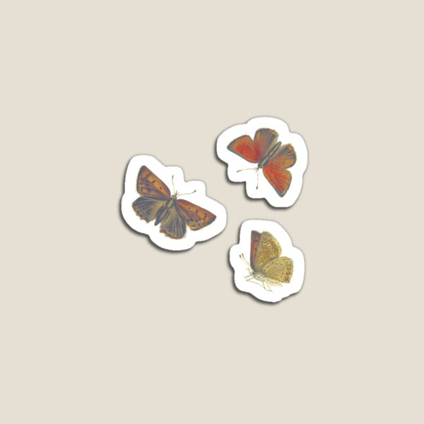 Item preview, Vintage Butterfly Stickers designed and sold by DesignsbyLib.