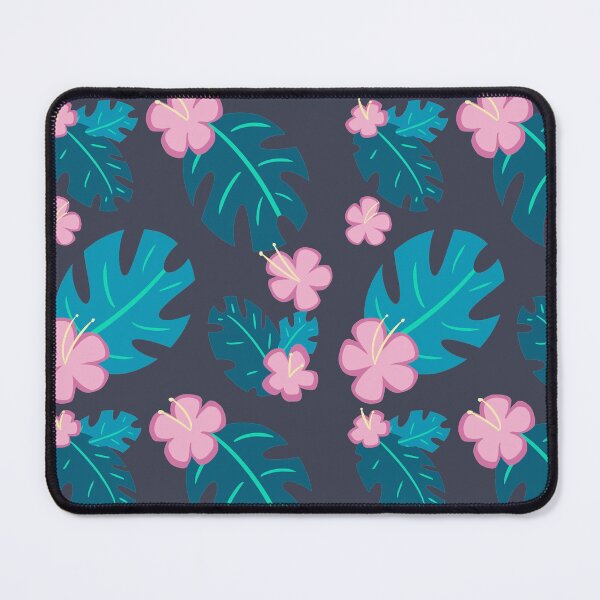 Item preview, Monstera and Tropical Flowers designed and sold by PandaslimeArt.