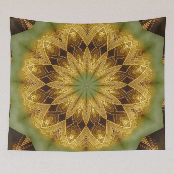 Item preview, Mandala Gold Green designed and sold by Ksaavet.