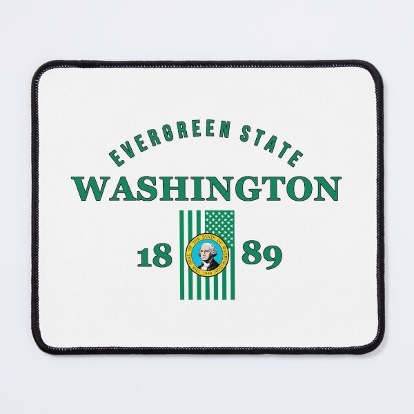 Item preview, Washington Pride Flag Native Evergreen State designed and sold by The Junto Shop.