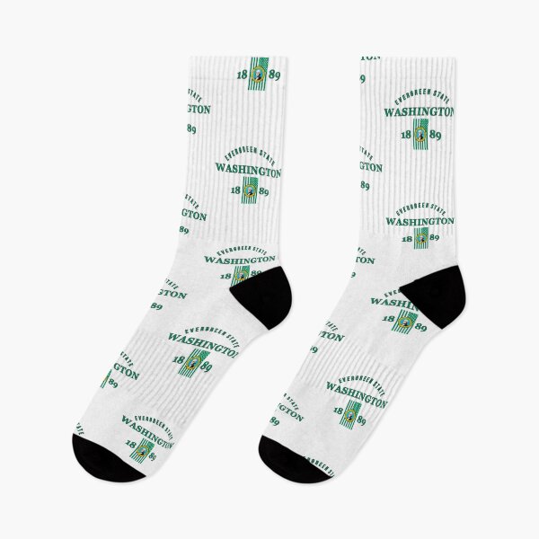 Item preview, Washington Pride Flag Native Evergreen State  designed and sold by The Junto Shop.