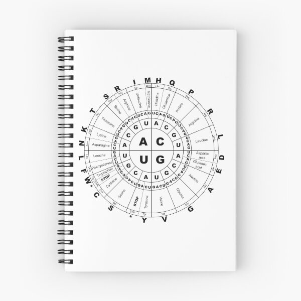 Item preview, RNA codon reference wheel designed and sold by Fromthelab.