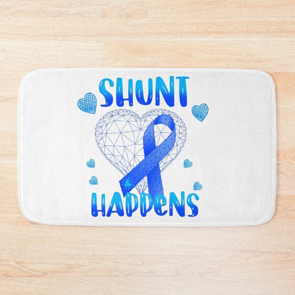 Item preview, Shunt happens heart hydrocephalus Awareness  - hydrocephalus awareness month  designed and sold by Designs Of all kinds.